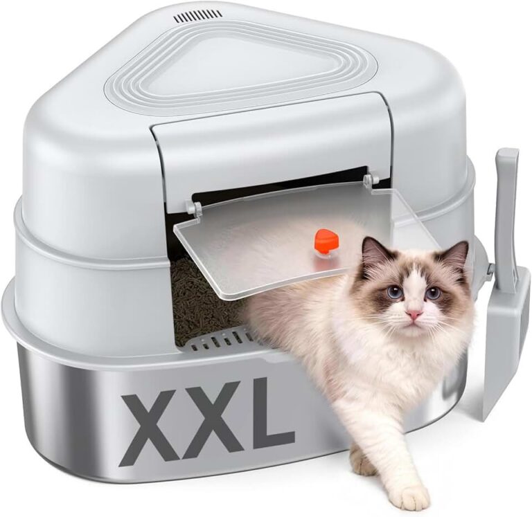 Chumajor Corner Cat Litter Box